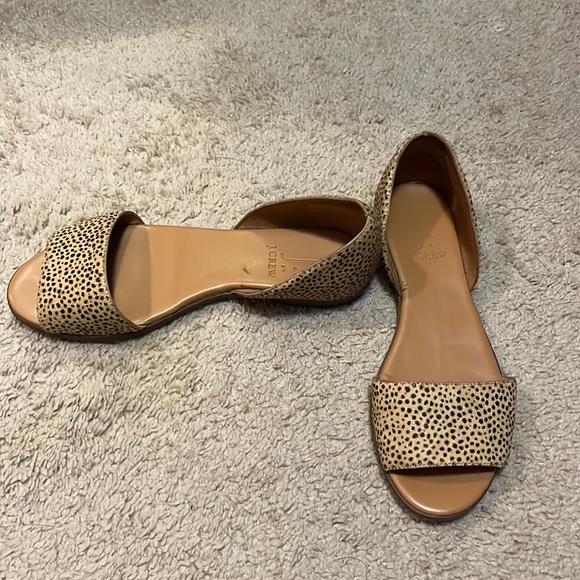 J. Crew Shoes - J. Crew Open Toe Flats